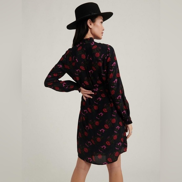 Lucky Brand Mackenzie Printed Dress Large - Picture 9 of 10